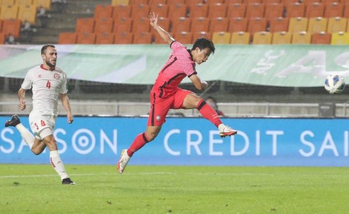 اهداف لبنان وكوريا، لبنان، منتخب لبنان، تصفيات كاس العالم، قطر، كاس العالم