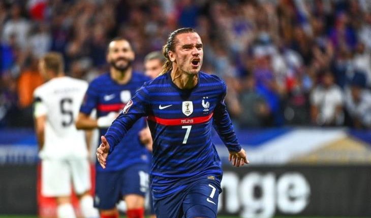 منتخب فرنسا، كاس الامم الاوروبية، جريزمان