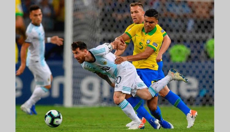 الارجنتين, البرازيل،كوبا امريكا،دي ماريا،منتخب البرازيل، ميسي، ليونيل ميسي