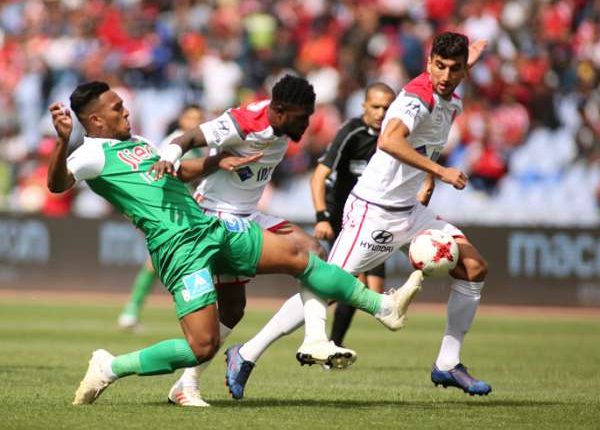اهداف الرجاي والمغرب التطواني، الرجاء، المغرب، الدوري المغربي