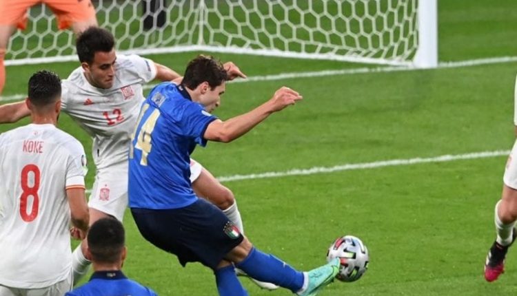 ايطاليا ضد اسبانيا، اهداف ايطاليا واسبانيا، منتخب ايطاليا، منتخب اسبانيا، يورو2021، الفاموراتا، كييزا