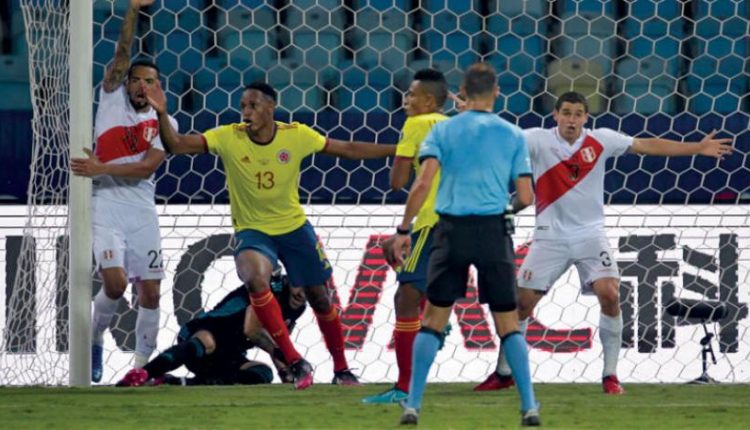 البيرو، كولومبيا، اهداف كولومبيا والبيرو، كوبا امريكا