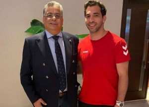 وعضو مجلس ادارة اتحاد اليد