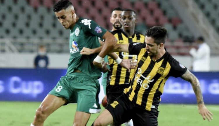 الاتحاد والرجاء، البطولة العربية، اهداف مباراة الاتحاد والرجاء، الرجاء المغربي، اتحاد جدة، السعودية، المغرب