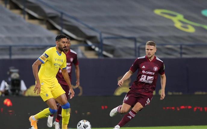 النصر، النصر والفيصلي، الفيصلي، عبدالرازق حمدالله، الدوري السعودي