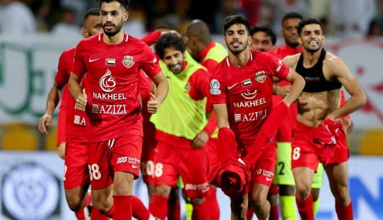 الامارات وشباب الاهلي، شباب الاهلي، الامارات، الدوري الاماراتي
