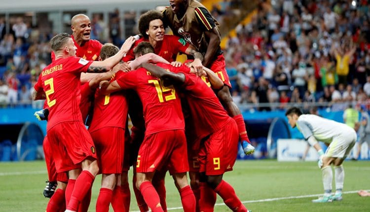 بلجيكا والتشيك، منتخب بلجيكا، تصفيات كاس العالم