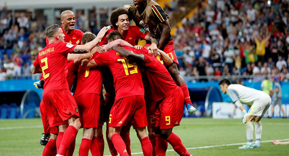 بلجيكا والتشيك، منتخب بلجيكا، تصفيات كاس العالم
