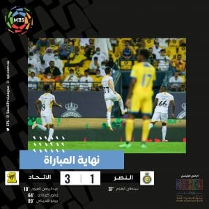 الاتحاد والنصر، الاتحاد، النصر، عبدالرازق حمدالله، الدورى السعودى، الكلاسيكو السعودى