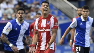 اتليتكو مدريد ودوبرتيفو الافيس، اتليتكو مدريد، ريال مدريد، برشلونة، اهداف الدوري الاسباني،