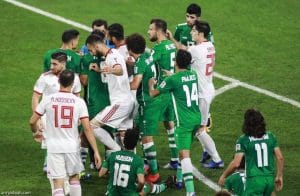 العراق وايران، كاس العالم، قطر22، منتخب العراق، تصفيات كاس العالم