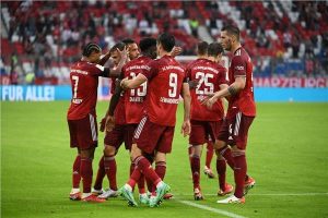 باير ميونخ، لايبزيغ، اهداف باير ميونخ، الدوري الالماني، بروسيا دورتموند