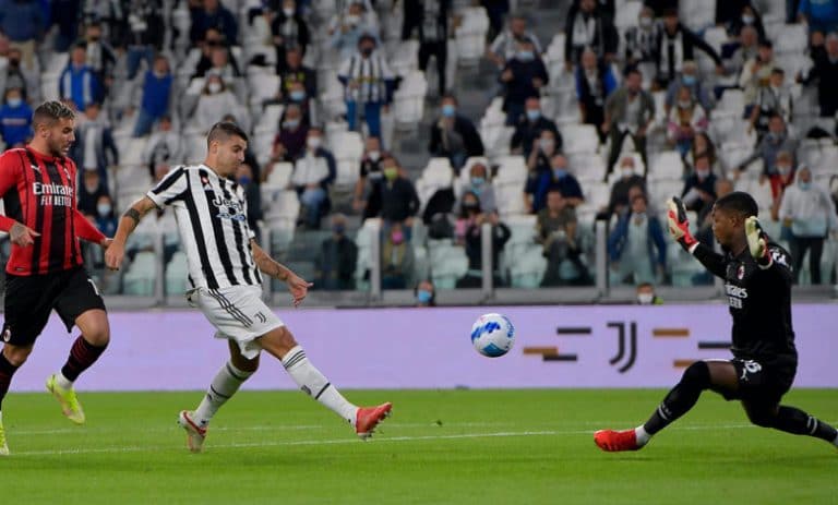 يوفنتوس وميلان، اهداف يوفنتوس، ميلان، الدورى الايطالى، اهداف الدورى الايطالى