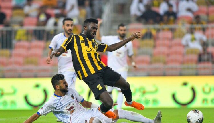الحزم والاتحاد، مباراة الحزم والاتحاد، بث مباشر، الدوري السعودي، دوري الامير محمد بن سلمان،فهد المولد