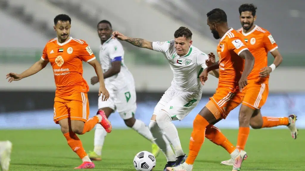 خورفكان، عجمان، دوري أدنوك، خورفكان وعجمان، الوصل، الدوري الاماراتي