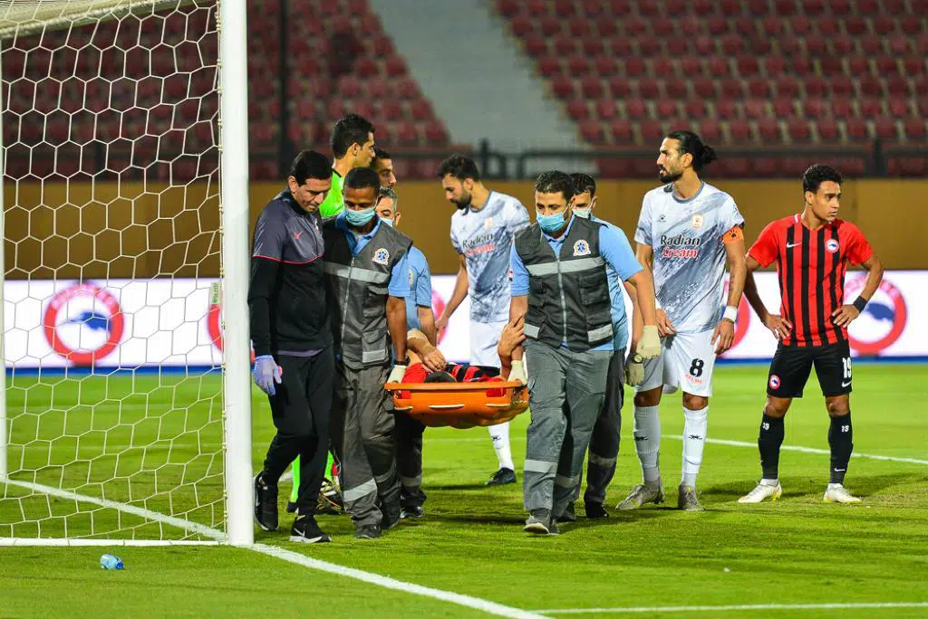 سعد سمير، اصابة سعد سميرـ فيوتشر وفاركو، فيوتشر، الدوري المصري،