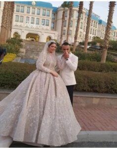 محمد مجدي قفشه وعروسه