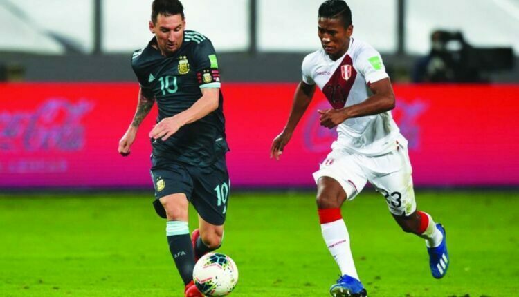 بث مباشر، الارجنتين وبيرو، الارجنتين، تصفيات كاس العالم، ميسي، ليونيل ميسي