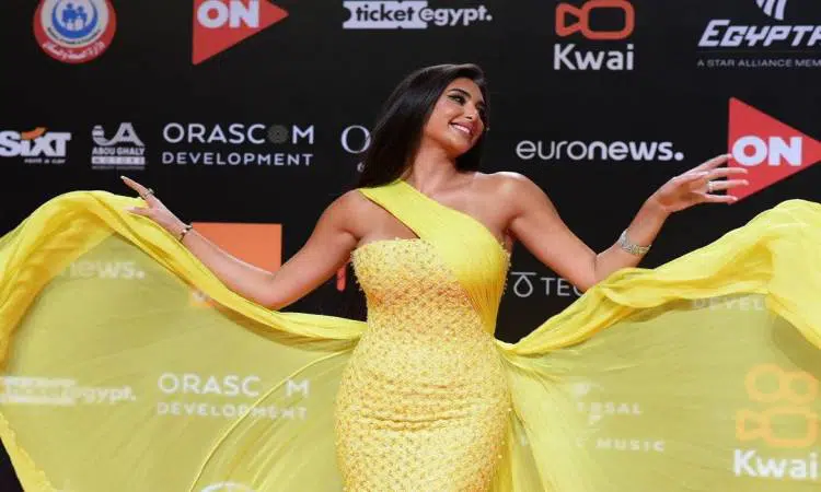 ياسمين صبري، اطلالة ياسمين صبري، مهرجان الجونة، النجمة ياسمين صبري