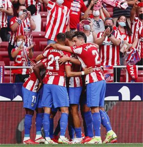 اتليتكو مدريد، فالنسيا، ريال مدريد، برشلونة، الدوري الاسباني