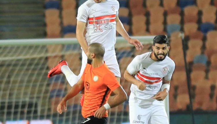الزمالك والبنك الاهلي، الزمالك، مصطفي فتحي، اشرف بن شرقي، سيف الجزيري،محمد عواد