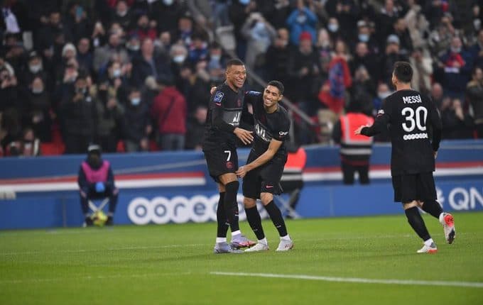 باريس سان جيرمان، سانت تيان، الدوري الفرنسي، ليونيل ميسي، كليان امبابي