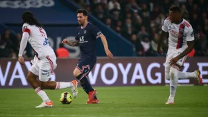 باريس سان جيرمان،نانت،ميسي، الدوري الفرنسي