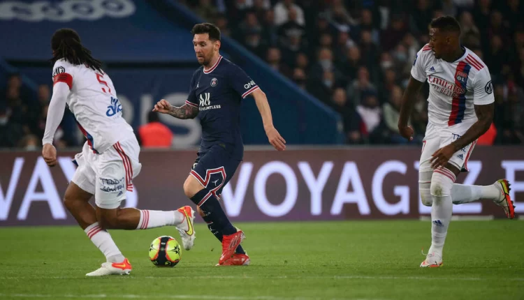 باريس سان جيرمان،نانت،ميسي، الدوري الفرنسي