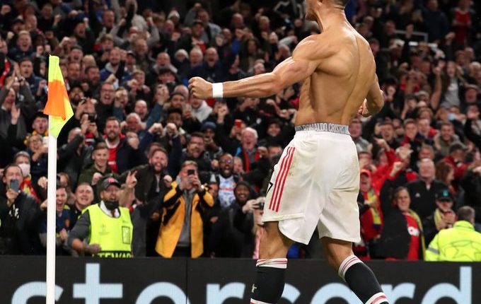 مانشستر يونايتد، كريستيانو رونالدو، دوري ابطال اوروبا