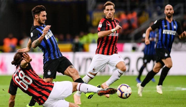 ميلان وانتر، أهداف ميلان وانتر، الدوري الايطالي، نابولي