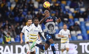 نابولي، نابولي وهيلا فيرونا، الدوري الايطالي، جيوفاني دي لورينزو، جيوفاني سيميوني