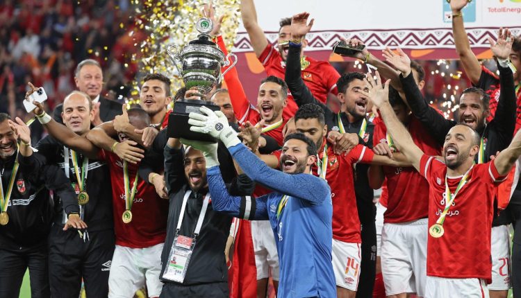 الاهلي، الرجاء، السوبر الافريقي، الاهلي بطل السوبرن كاس السوبر