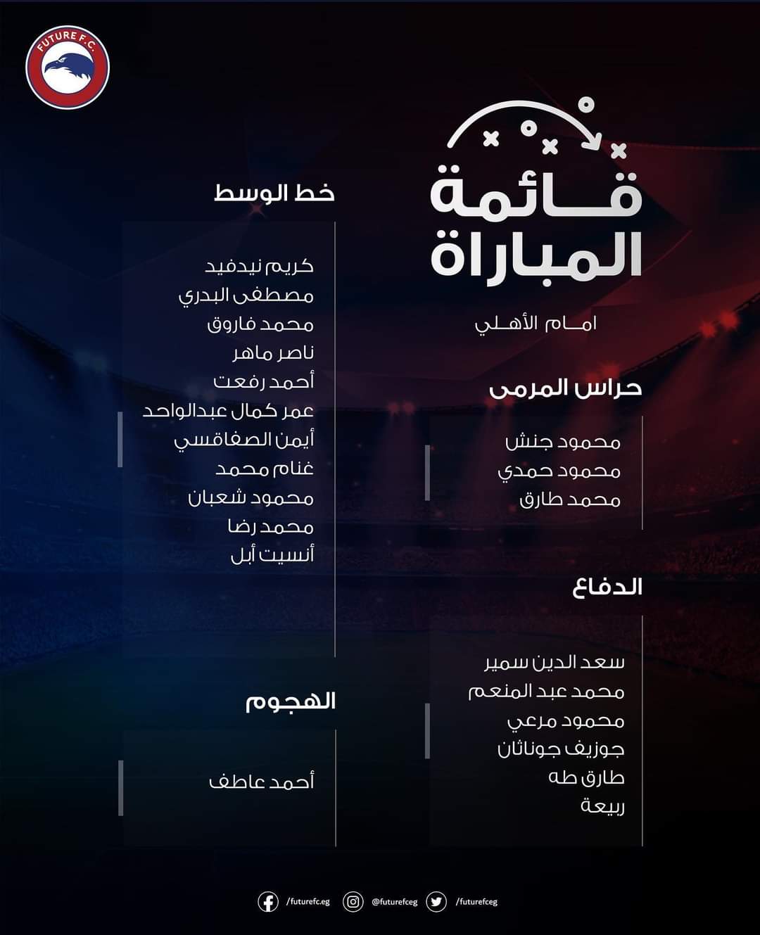 الاهلي وغيوتشر، الاهلي، فيوتشر، الدورين اخبار الرياضة