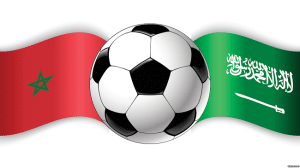 السعودية والمغرب، كاس العرب،قطر، المنتخب السعودي،