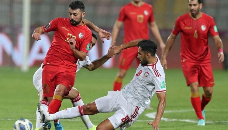 الامارات وسوريا في كاس العرب