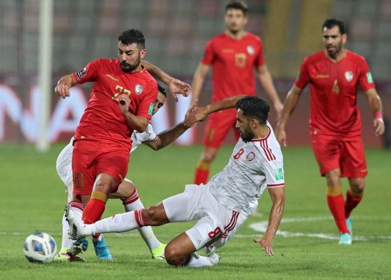 الامارات وسوريا في كاس العرب