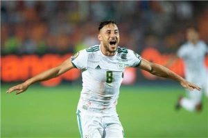 يوسف البلايلي،هدف يوسف اليلايلي، الجزائر والمغرب،كاس العرب،قطر،بغدا بونجاح