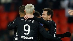 باريس سان جيرمان، اهداف مباراة باريس سان جيرمان، راموس، ميسي، ليونيل ميسي، الدوري الفرنسي