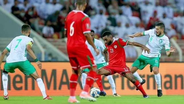 السعودية وعمان، منتخب السعودية، عمان، كاس العالم، قطر2022، المنتخب السعودي