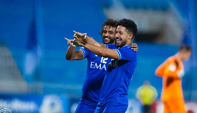 الهلال والحزم، الهلالن اهداف الهلال والحزم، الدوري السعودي