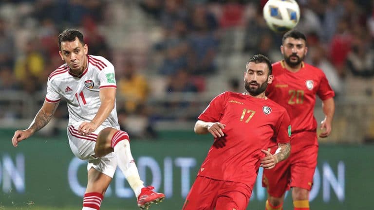 ايران والامارات، منتخب الامارات، العراق، سوريا، كاس العالم، قطر2022،تصفيات كاس العالم