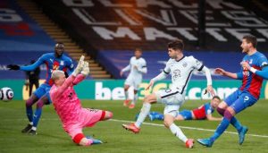 تشيلسي وكريستال بالاس،اهداف تشيلسين حكيم زياش، اهداف الدوري الانجليزي