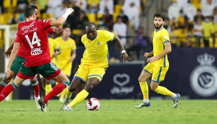 النصر والاتفاق، الدوري السعودي، ملخص النصر والاتفاق،اهداف مباراة النصر والاتفاق، اخبار الدوري السعودي،النصر، تاليسكا، ابوبكر