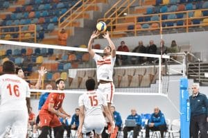 الزمالك يفوز على الاهلي في كرة الطائرة