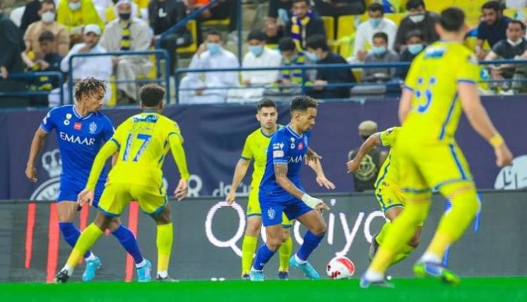 اهداف الهلال والنصر، النصرن الهلال، سالم الدوسرين بيريرا، الدوري السعودي