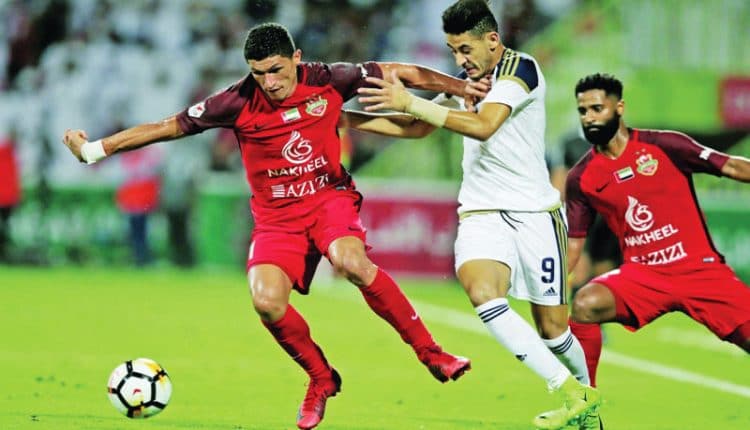 الوحدة وشباب الاهلي، الوحدة الاماراتي، شباب اهلي دبين كاس الخليج الاماراتي