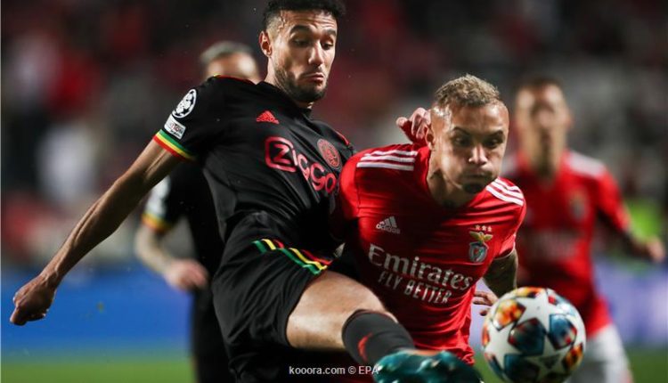 اياكس وبنفيكا،اياكس امستردام، بنفيكا، دوري ابطال اوروبا،اهداف اياكس وبنفيكا