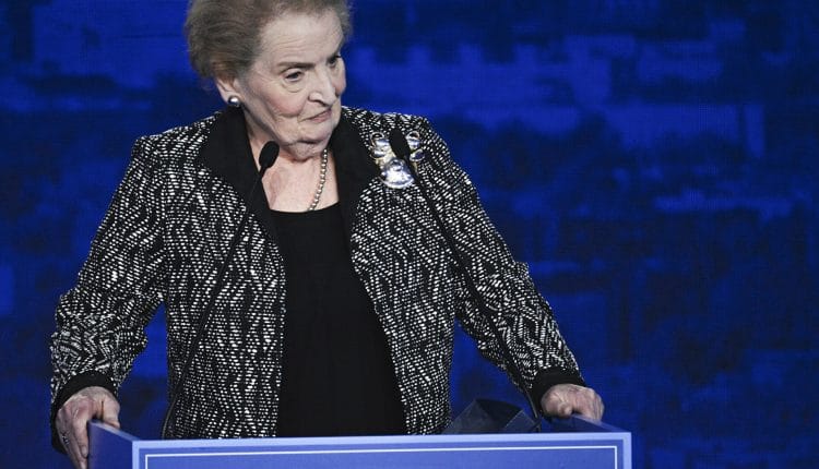 مادلين أولبرايت،وفاة مادلين أولبرايت