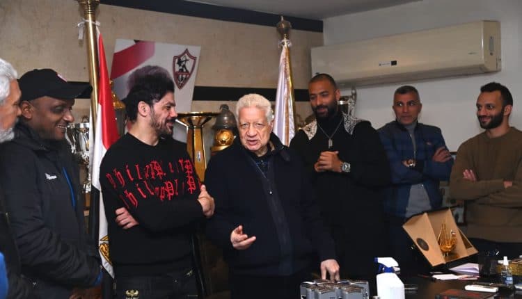 مرتضي منصور، عمرو زكي، الزمالك، اخبار الزمالك