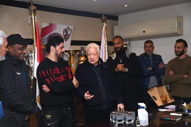 مرتضي منصور، عمرو زكي، الزمالك، اخبار الزمالك